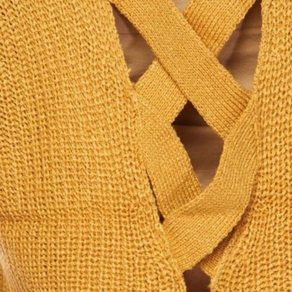 Yellow for Spring SWEATER - Picture 3 of 3